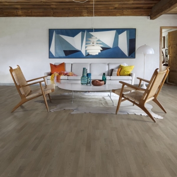 Паркетная доска Karelia Дуб SOFT GREY MATT 3S