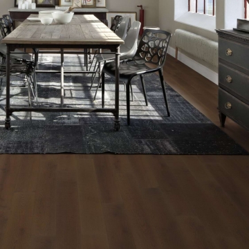 Паркетная доска Karelia Дуб 4 STORY 138 CINDER DARK