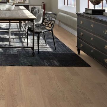 Паркетная доска Karelia Дуб STORY 138 TENDER WHITE