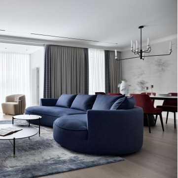 Квартира для мамы и дочки по проекту Famenka.design